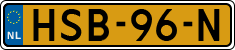 License plate of the Netherlands, Cars