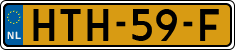 License plate of the Netherlands, Cars