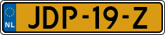 License plate of the Netherlands, Cars