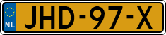 License plate of the Netherlands, Cars