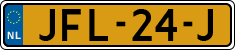 License plate of the Netherlands, Cars