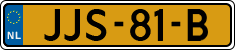 License plate of the Netherlands, Cars