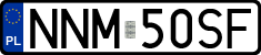 License plates of Poland, Regular car plates