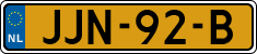 License plate of the Netherlands, Cars
