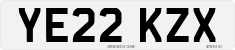 License plate of the United Kingdom, 2001 year system