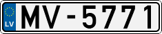 License plate of Latvia, Regular car plates
