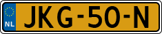 License plate of the Netherlands, Cars