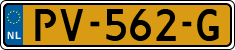 License plate of the Netherlands, Cars