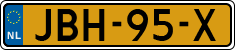 License plate of the Netherlands, Cars