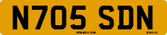 License plate of the United Kingdom, 1983 year system