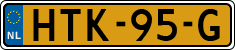 License plate of the Netherlands, Cars