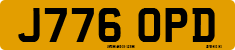License plate of the United Kingdom, 1983 year system
