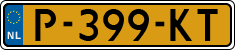 License plate of the Netherlands, Cars