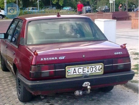 ACE-034, Opel Ascona