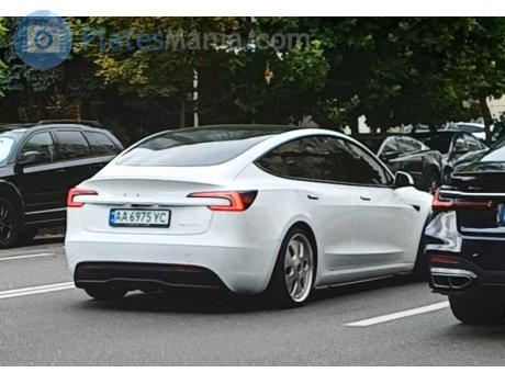 AA 6975 YC, Tesla Model 3