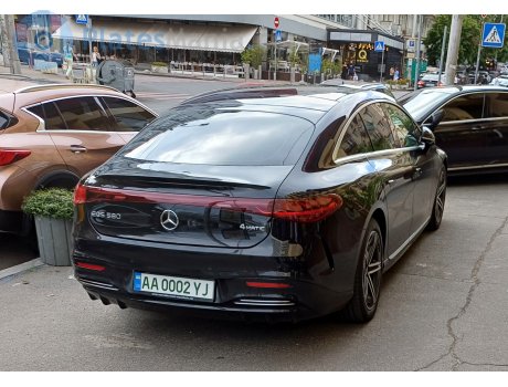 AA 0002 YJ, Mercedes-Benz EQS