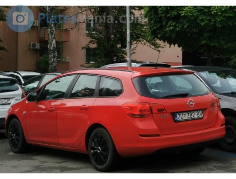 ŽU 282-BV, Opel Astra