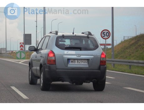 WB 82900, Hyundai Tucson