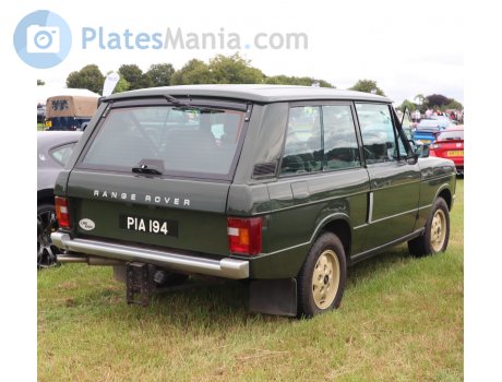 PIA 194, Land Rover Range Rover