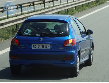 AS-070-QH, Peugeot 206