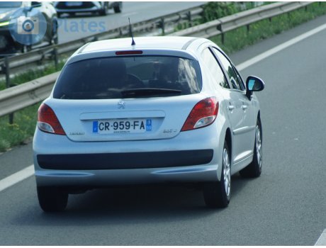 CR-959-FA, Peugeot 207