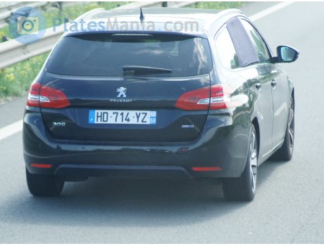 HD-714-YZ, Peugeot 308