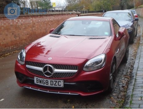 BW68 DZC, Mercedes-Benz SLC-Klasse