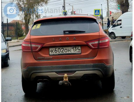 к602он134, Lada (VAZ) Vesta