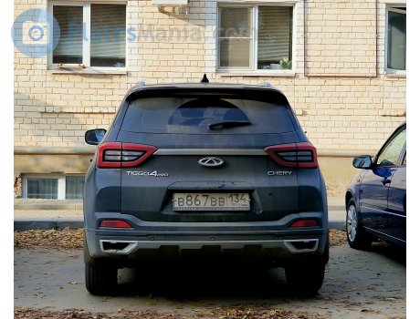 в867вв134, Chery (Chirey) Tiggo 4