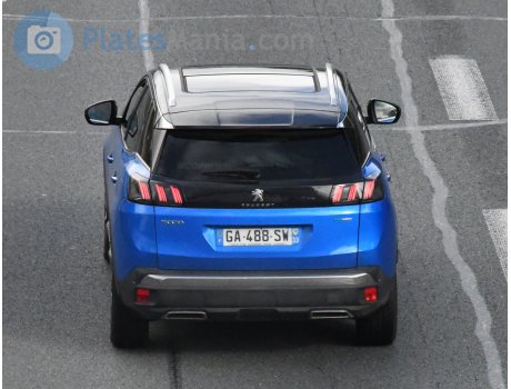 GA-488-SW, Peugeot 3008