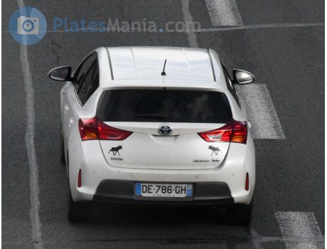 DE-786-GH, Toyota Auris