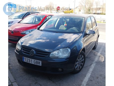 1231 GBK, Volkswagen Golf