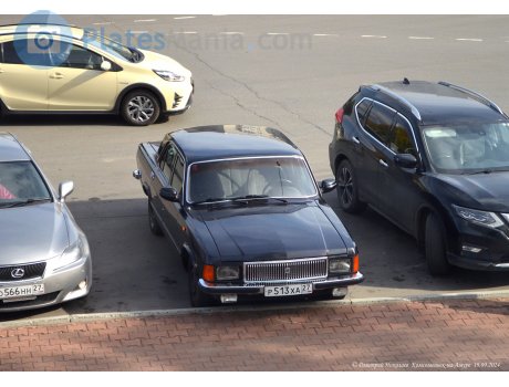 р513ха27, GAZ 3102 Волга