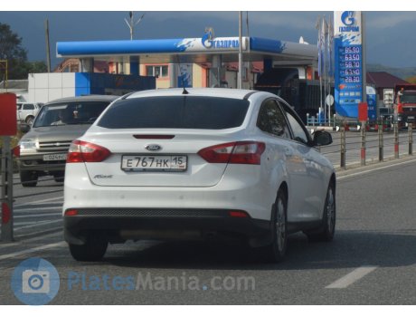 е767нк15, Ford Focus