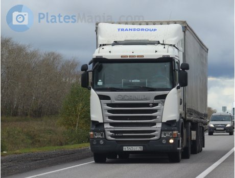 е543от18, Scania R-Series