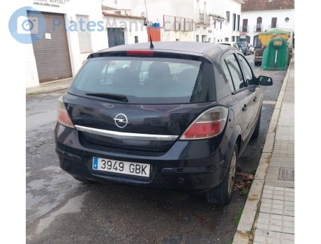 3949 GBK, Opel Astra