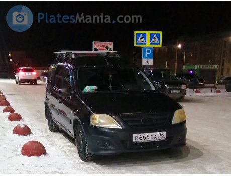 р666еа96, Lada (VAZ) Largus