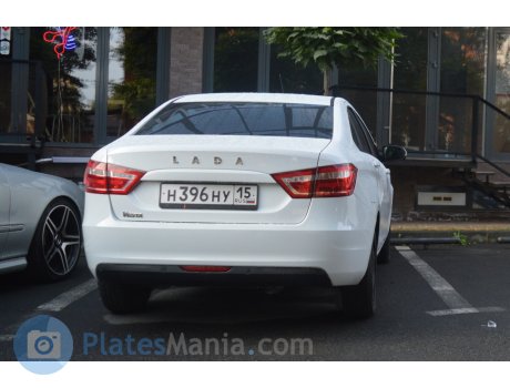 н396ну15, Lada (VAZ) Vesta