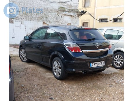 7670 GBK, Opel Astra