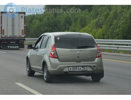 к005ек36, Renault Sandero