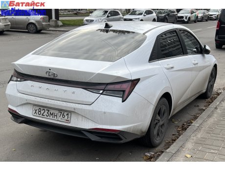 х823мн761, Hyundai Avante