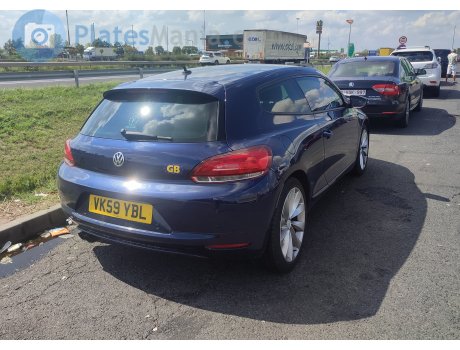 VK59 YBL, Volkswagen Scirocco