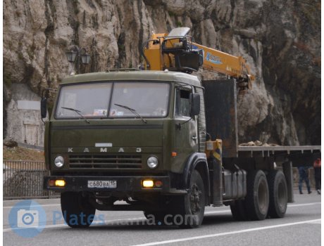 с680ва15, KamAZ 5320/5321