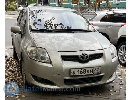 к168км82, Toyota Auris