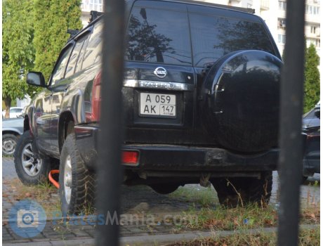 а059ак147, Nissan Patrol