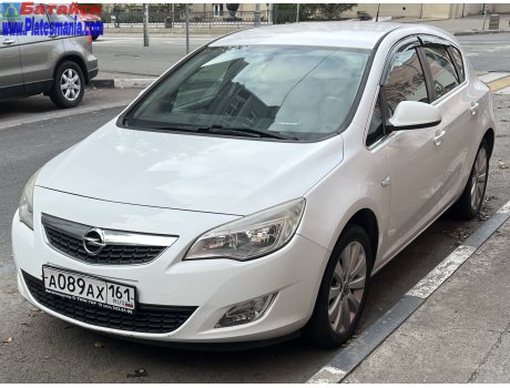 а089ах161, Opel Astra
