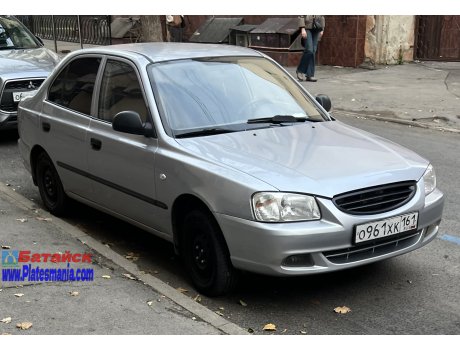 о961хк161, Hyundai Accent