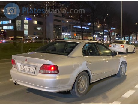 у867кв78, Mitsubishi Galant