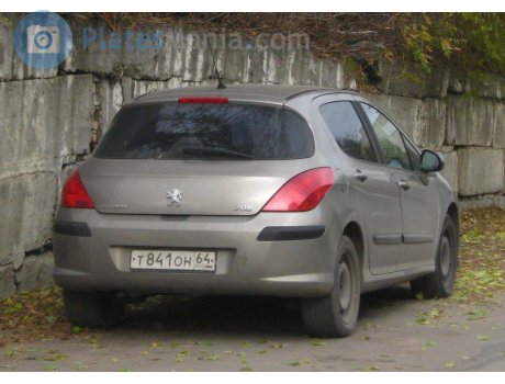 т841он64, Peugeot 308