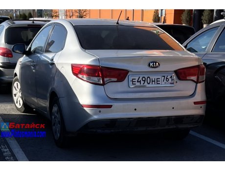 е490не761, Kia Rio
